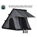 OVS HD Mamba Clam Shell Aluminum Hard Shell Roof Top Tent, Grey Body & Green Trim 