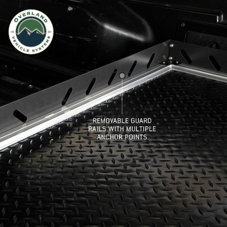 OVS Bed Extension For Pick Up Trucks Short Bed removable guard rail