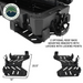 OVS Black Storage Box with mounting brackets 