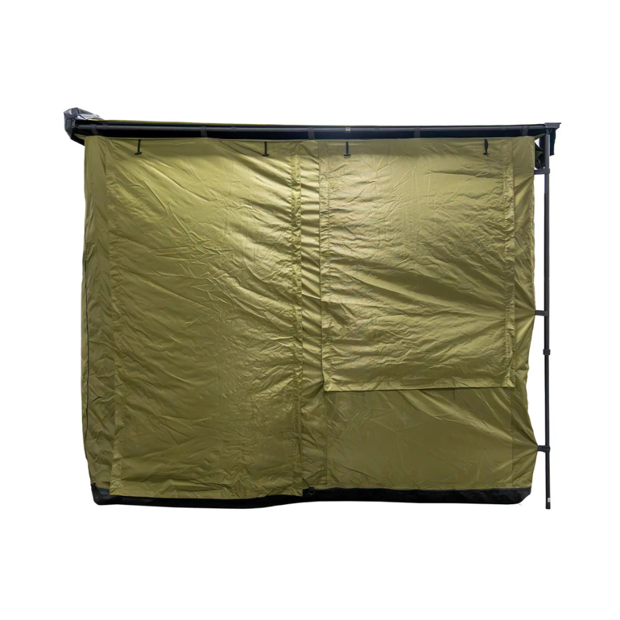 23ZERO Bushman Awning Room 78″ x 98″ — Expand Your Outdoor Living Space side view windows closed