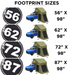 23ZERO Annexes for Walkabout™ Roof-Top Tent footprint sizes