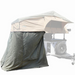 Tuff Stuff Overland Elite Rooftop Tent Includes Annex Room, 4-5 Person, Tan annex