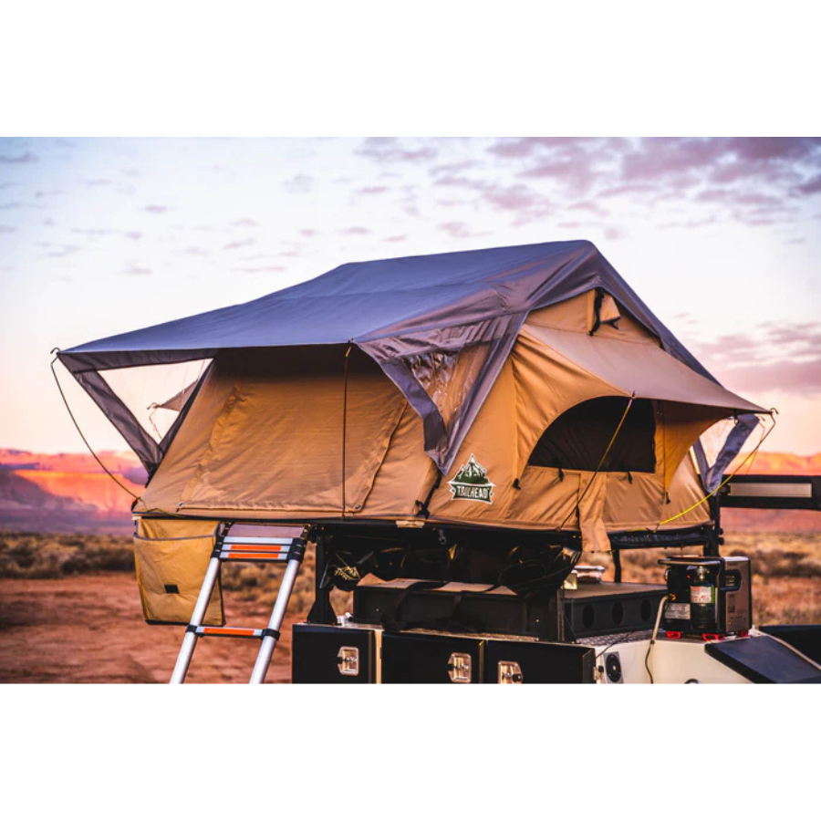 Tuff Stuff Overland Trailhead Rooftop Tent, 2 Person, Tan