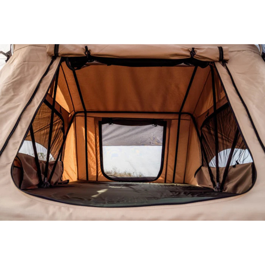 Tuff Stuff Overland Trailhead Rooftop Tent, 2 Person, Tan