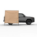 Tuff Stuff Overland Truck or Car Awning Shade Wall, 6.5x8 Feet, Poly-Cotton Ripstop front view