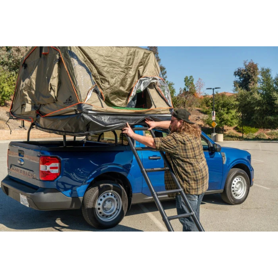 Tuff Stuff Overland Trailhead Pro Roof Top Tent ladder