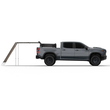 Tuff Stuff Overland Truck or Car Awning Shade Wall, 4.5x6 Feet, Poly-Cotton Ripstop Fabric, Tan right view