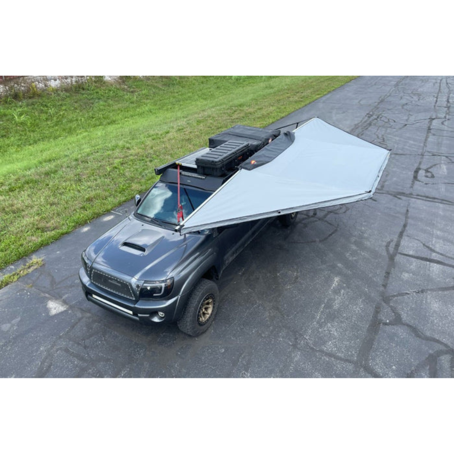 Body Armor 4x4 SKY RIDGE 180XL AWNING WITH MOUNTING BRACKETS top view