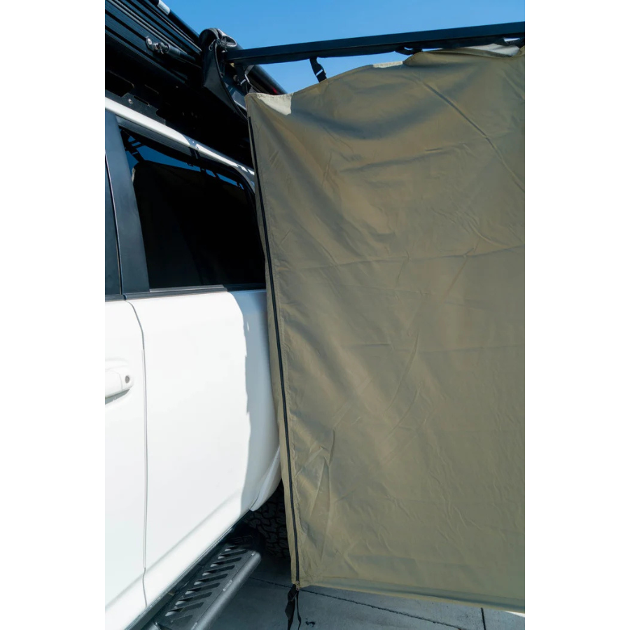 Tuff Stuff Overland Mounted Shower Tent Enclosure, 42x42 Inches left back wall