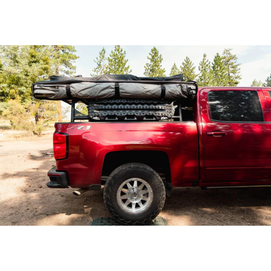 Body Armor 4x4 Sky Ridge 270XL Awning Passenger Side With Mounting Brackets awning rolled up