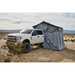 Body Armor 4x4 Sky Ridge Pike 2 Roof Top Tent right front view with annex