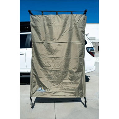 Tuff Stuff Overland Mounted Shower Tent Enclosure, 42x42 Inches front view