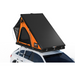 TentBox Cargo 2.0 Rooftop Tent corner profile - sunset color