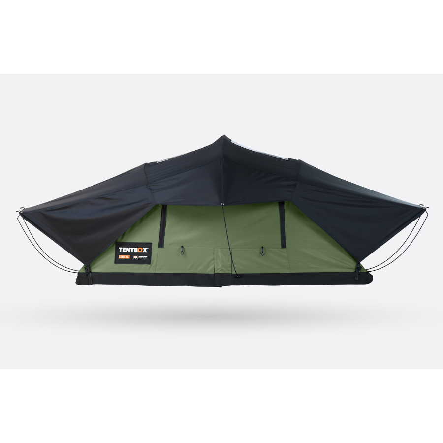 TentBox Lite XL side profile - forest color