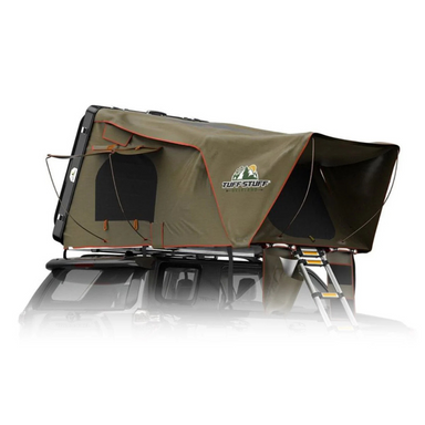 TUFF STUFF OVERLAND  ALPHA HARDSHELL ROOFTOP TENT, ABS, 2-3 PERSON, BLACK