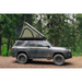 TentBox Cargo 2.0 Rooftop Tent outdoor side view on vehicle - forest color