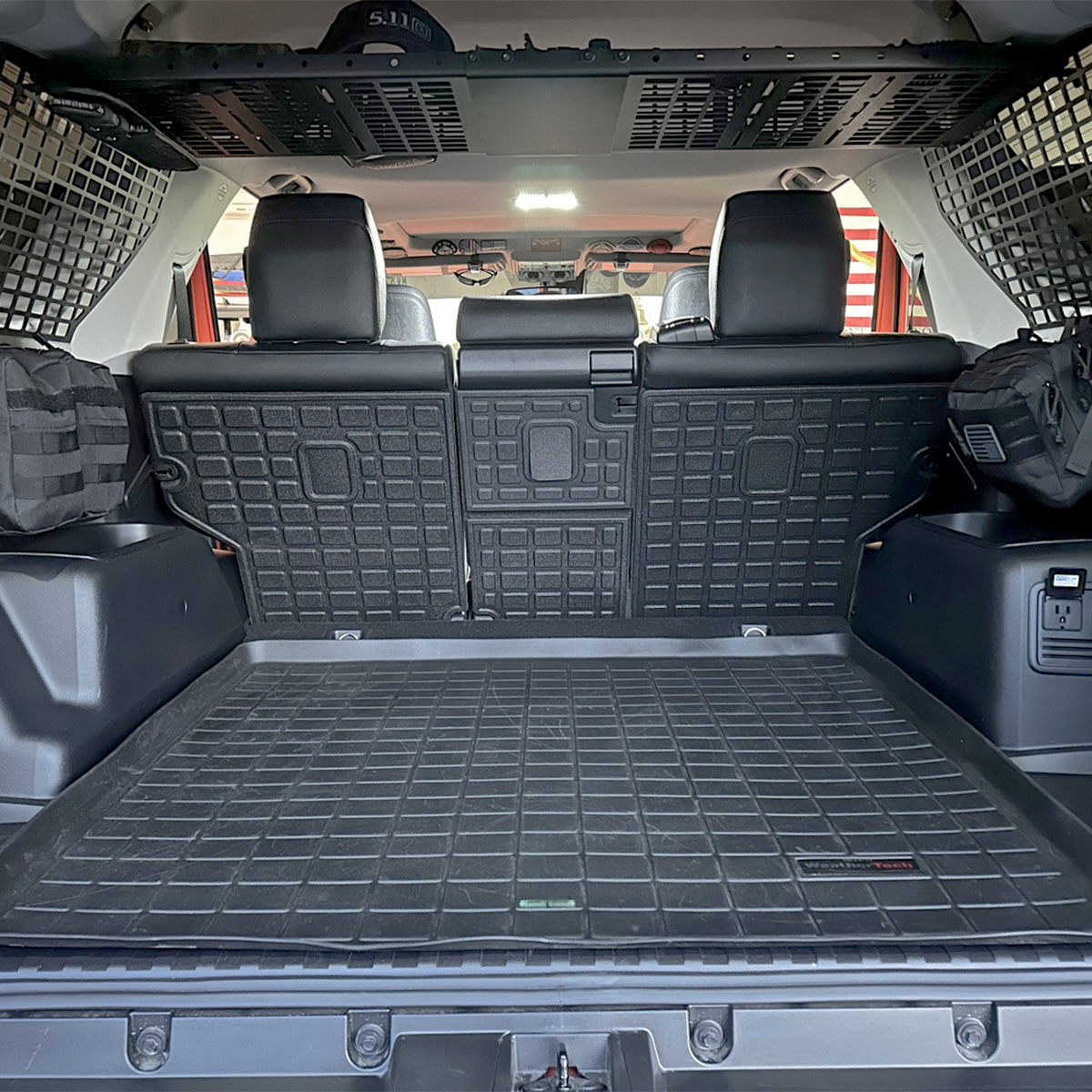 Cali Raised LED Rear Molle Overhead Tray For 2010-2024 4Runner