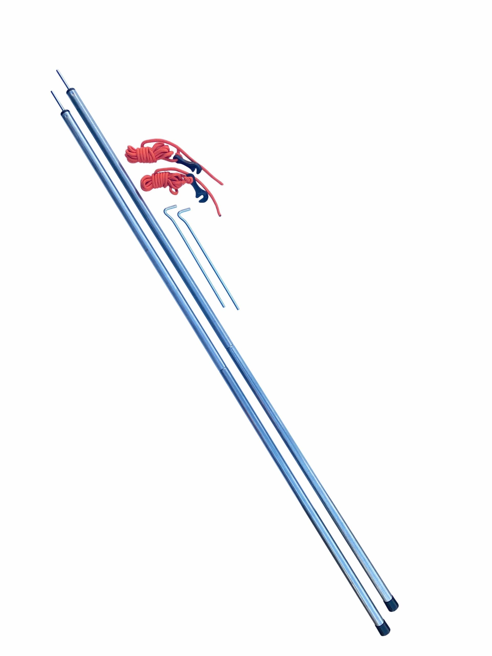 Swag Awning Pole Set � Adjustable 29.5 to 54 inches