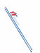 Swag Awning Pole Set Fixed Height 47 inches