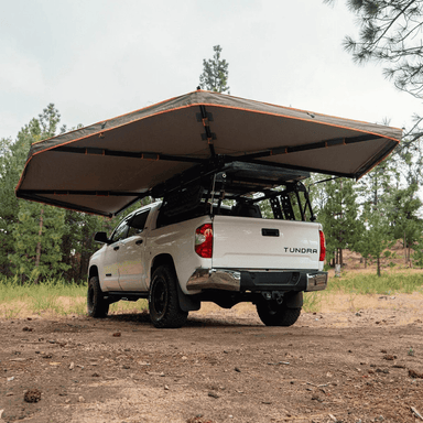 Tuff Stuff Overland 270 Degree Awning, XL, Driver Side, C - Channel Aluminum, Olive - Beyond The Grid Overland