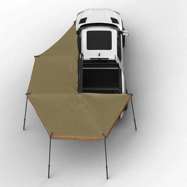 Tuff Stuff Overland 270 Degree Awning, XL, Driver Side, C - Channel Aluminum, Olive - Beyond The Grid Overland