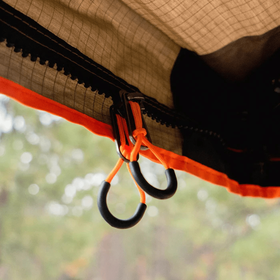 Tuff Stuff Overland 270 Degree Awning, XL, Passenger Side, C - Channel Aluminum, Olive - Beyond The Grid Overland