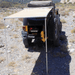 Tuff Stuff Overland Truck or Car Awning, 4.5x6 Feet, Poly - Cotton Ripstop Fabric, Tan - Beyond The Grid Overland