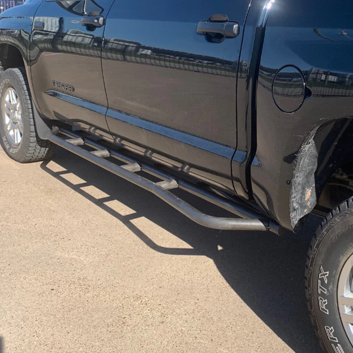 Cali Raised LED Rock Sliders For 2022+ Toyota Tundra